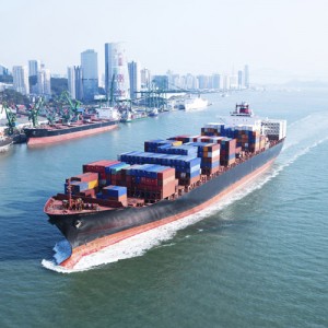 Large container ship