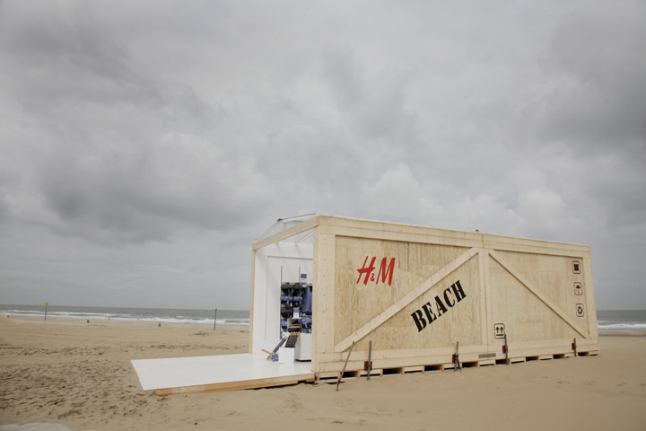 Pop Up Shipping Container Store