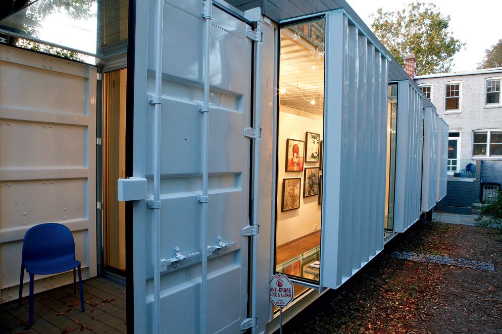 Art Gallery Shipping Container