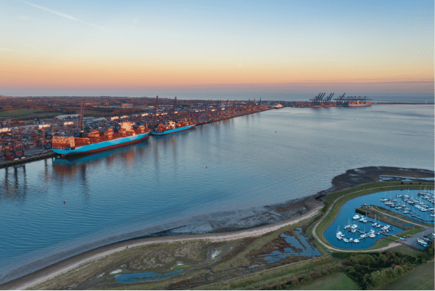 Felixstowe Container Port